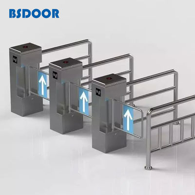 Subway Airport Speed Gate TCP IP Train Station Turnstile Fully Automatic