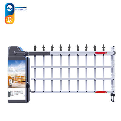 Automatic RS485 Parking Barrier Gate Highway Toll Station Ticket Use