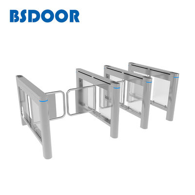 35 Persons / Min Brushed Speed Gate Turnstile With Face Reader