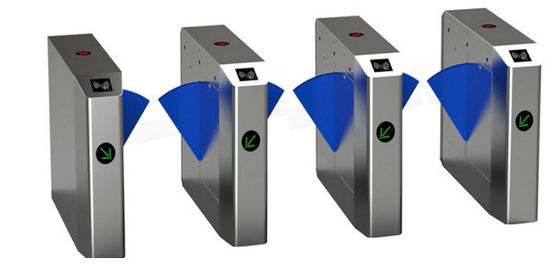 Portable Flap Barrier Gate Mechanism Moisture - Proof Access Control Turnstile