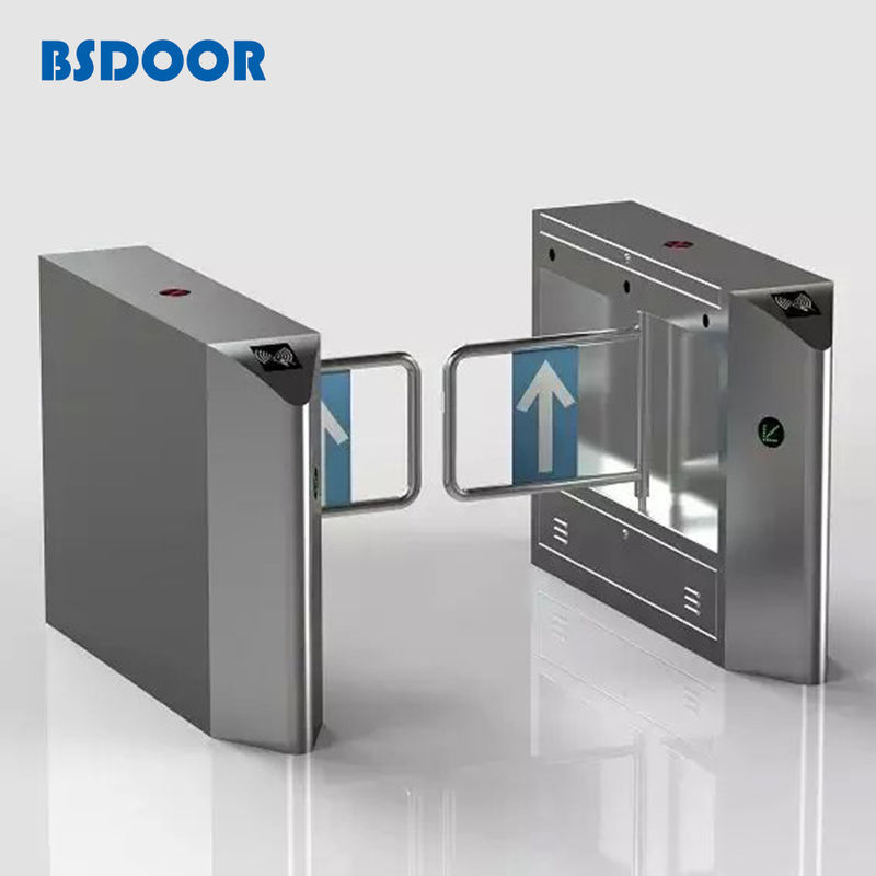 SS Scan Code OEM ODM Swing Barrier Turnstile Automatic Access Control