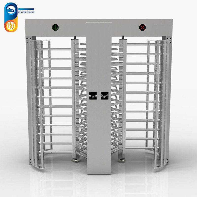 40W Mechanical Solenoid Lock Full Height Turnstile Gate Each Min 30 Person