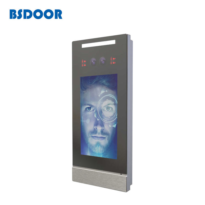 Infrared Android 15W Face Recognition Thermometer Long Distance Access Control
