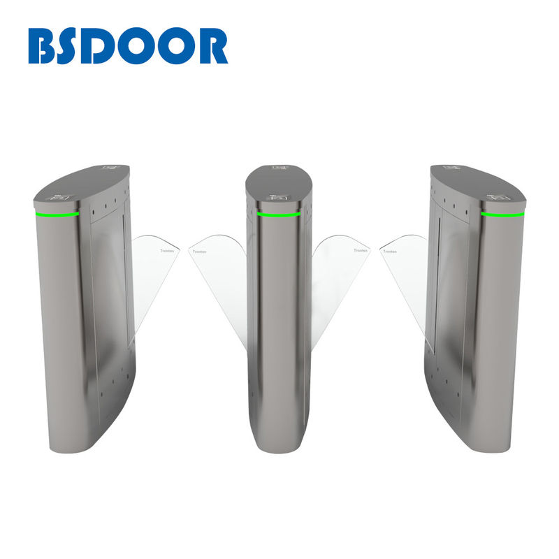 Stainless Steel Auto Flap Gate Barrier Security Wide Access Control Gate