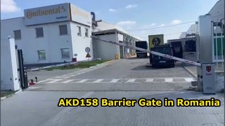 AKD158 Barrier Gate Successfully Deployed at an Industrial Factory in Romania
