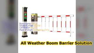 All Weather Motorized Boom Barrier Gate Access Control