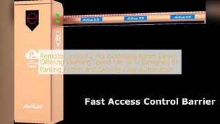Automatic Boom Barrier Fast Access Control