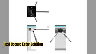 Fast Access Control Flap Barrier Turnstile