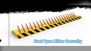 Fast Tyre Killer Barrier 100mm Sec 10mm Spikes