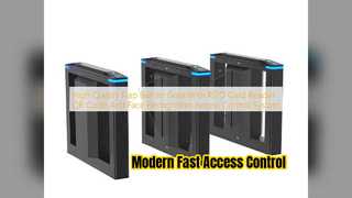 Modernes Flap Barrier Gate-Zugangskontrollsystem