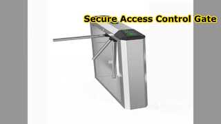 550mm Wide Tripod Turnstile Gate SUS304 RS485 Access Control
