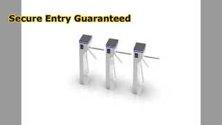 Tripod Turnstile Gate RS8 Access Control