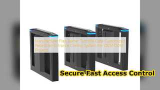 AnKuai Flap Barrier Secure Access Control System