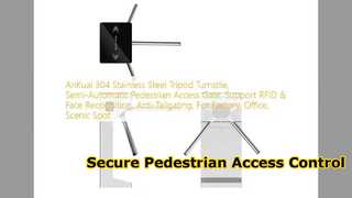 AnKuai Tripod Turnstile Secure Access Control Gate