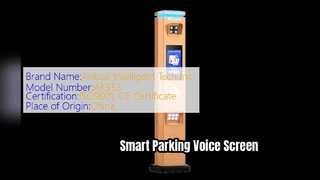License Plate Parking Voice Screen System