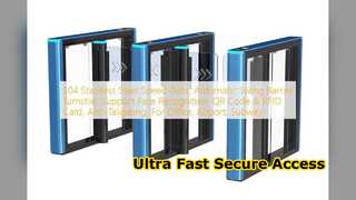 Automatic Speed Gate Secure Access Control Solution