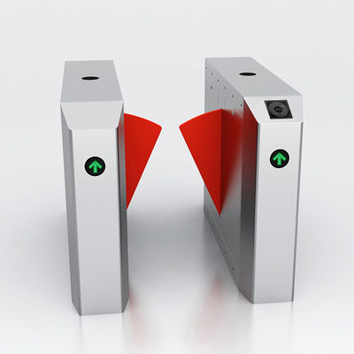 Electronic ID IC Card Retractable Flap Barrier Smart Pedestrian Control
