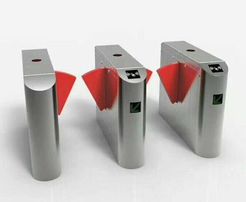 Intelligent Subway Station IP32 OEM ODM Turnstile Gate With Card Reader