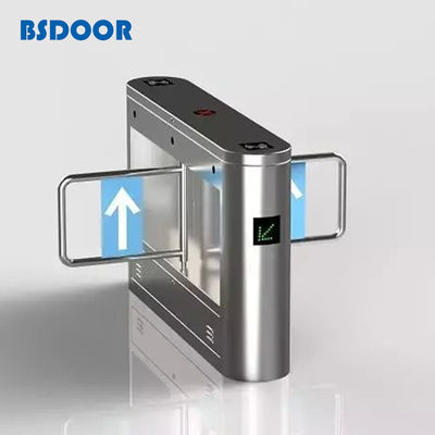 Movement Fast Passing Bidirectional Access Control Turnstile Double  Wide Lane