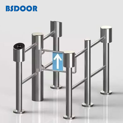 Security Electronic Library Turnstiles Entry Systems Swing Barrier Access Control
