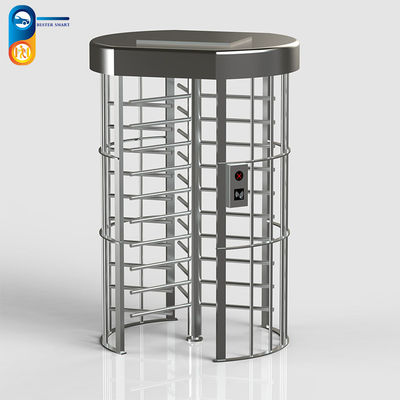 SS316 Width 650mm RFID Card Turnstile Passage Entry Exit Systems