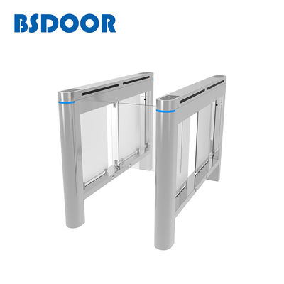 Custom Size Automatic Swing Barrier Turnstile Gate With Temperature Rfid System