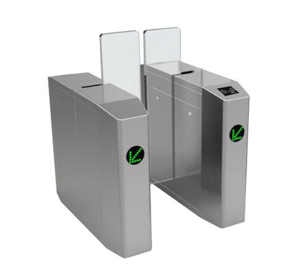 30 Persons / Min Glass Security Turnstiles Flap Barrier Access Control System