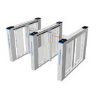 Subway Airport Swing Flap Turnstile Gate High Speed Security Access Gates