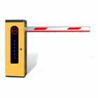 Non Spring Automatic Boom Barrier Gate DC Brushless Motor 24V With 6m Arm