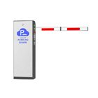 3s Grey Iron Access Control Boom Barrier Automatic Parking Gate Barrier Led Arm