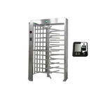 304SS Full Height Turnstile Gate Automatic Turnstile Gates With Pedestrian Control System