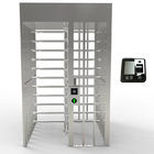 304SS Full Height Turnstile Gate Automatic Turnstile Gates With Pedestrian Control System