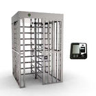 Card Reader Full Height Turnstile Access Control Anti Tailgating