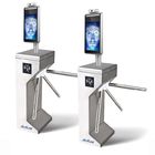 Linux Face Recognition Turnstile Card Reader Turnstile With Body Temperature Detection