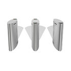 Flap Electronic Turnstile Gates 304 Stainless Steel Low Noise Turnstile Entry Systems