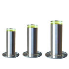 High Security Hydraulic Retractable Bollards LED Automatic Electronic Parking Bollards
