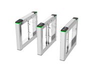 CE Approved Pedestrian Security Access Gate Face Recognition Swing Barrier Gate Turntile