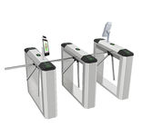 SUS304 Tripod Turnstile Device with Circuit 1 Voltage Control/High/Low Level Control Indicator Light