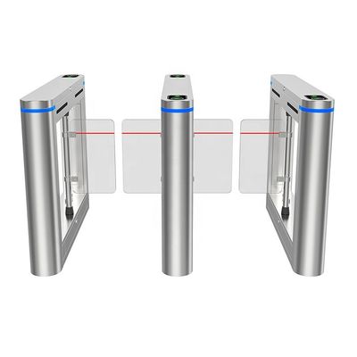 Auto Turnstile Barrier Electric Swing Gate Turnstile Smart Entrance Control System