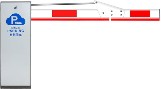 IP54 Motorized Boom Barrier Gate 3-6S Lift Rod Time Humidity ≤90%