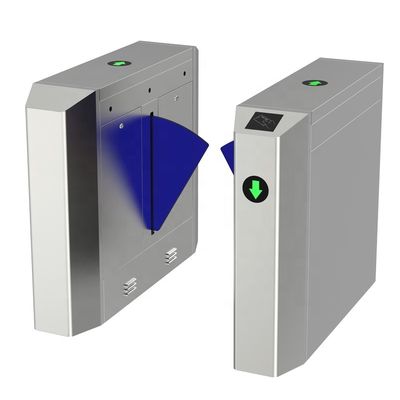 Buy 1400*300*1000mm Swing Barrier Face Recognition Turnstile Security Access Control System online manufacture