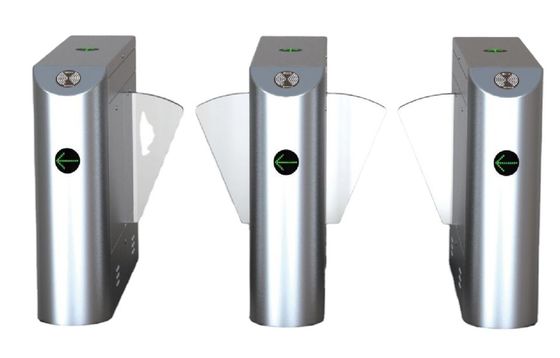Buy Free Passage Flap Barrier Gate With DC24V 30W/30K 2600RPM Driving Motor online manufacture