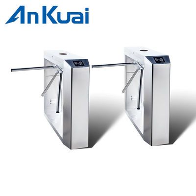 Buy 1200M Communication Distance Tripod Turnstile Gate with SUS304 Stainless Steel and RS485 Communication online manufacture
