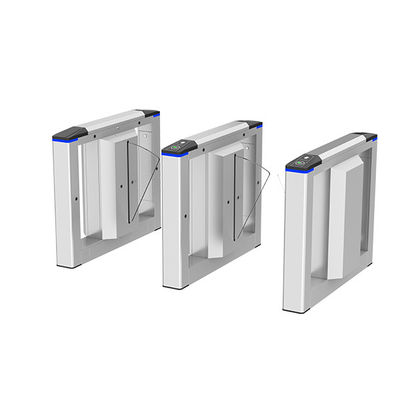 Buy Smart Swing Barrier Turnstile with Emergency Free Passage Flap Barrier Gate online manufacture
