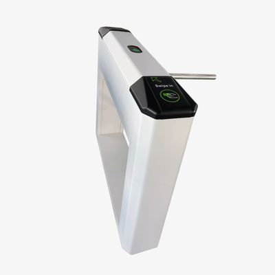 Buy Anti-Tailgating Gym Vertical Tripod Turnstiles with RS485 Communication Connection and ≤40 Person/m Passing Speed online manufacture