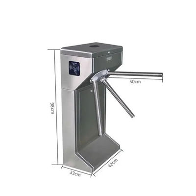 Buy Entrance Exit Gate Card Swipe Access Control Machine Tripod Turnstile online manufacture