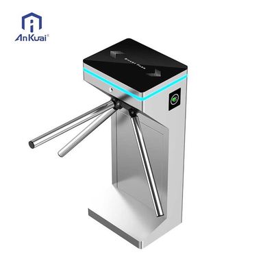 Buy Security Pedestrian Gate Card Swipe Entrance Face Recognition Tripod Turnstile Gate for Gyms Scenic Area online manufacture