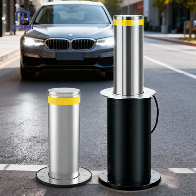 Buy Stainless Steel Hydraulic Bollard with IP68 Protection and Remote Control for Vehicle Access Management online manufacture
