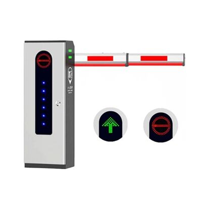 Buy White Boom Barrier Gate Featuring 220V50Hz Working Power Supply Ideal Barrier Gate Solution for Vehicle Access Management online manufacture