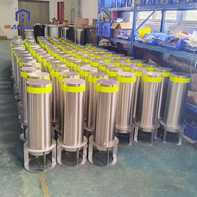 Buy 304 Stainless Steel Hydraulic Bollard with 316 Stainless Steel Option and AC 220V Power Supply online manufacture